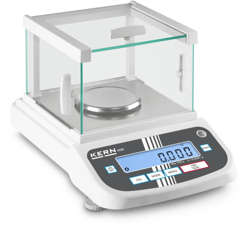 Karatwaage Kern ADB 600-C3 und ADJ 600-C3 mit einem Ziffernschritt von 0,001 ct