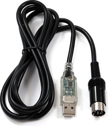 USB-Kabel DIN8-USB-1M8