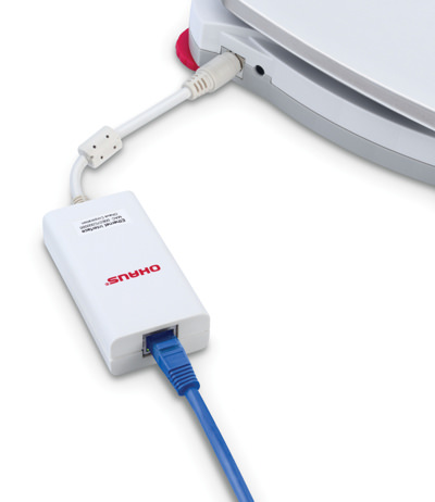 Optionale Ethernet-Schnittstelle Ohaus Scout STX