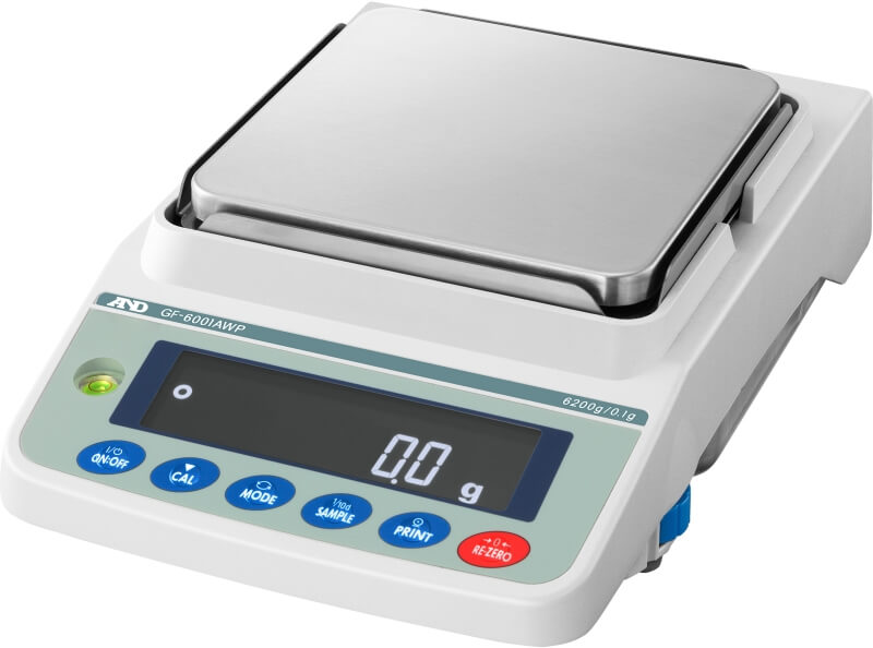 Laborwaage A&D GF-AWP mit Ziffernschritt 0,1g