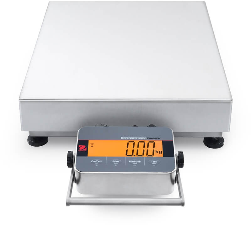 Plattformwaage Ohaus Defender 3000 Edelstahl Low Profile (500 x 650 mm)