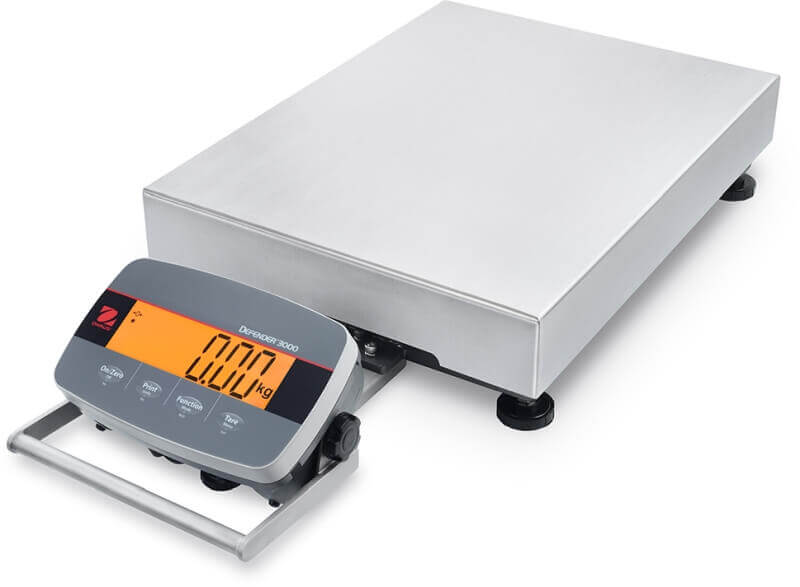 Plattformwaage Ohaus Defender 3000 Standard Low Profile (420 x 550 mm)