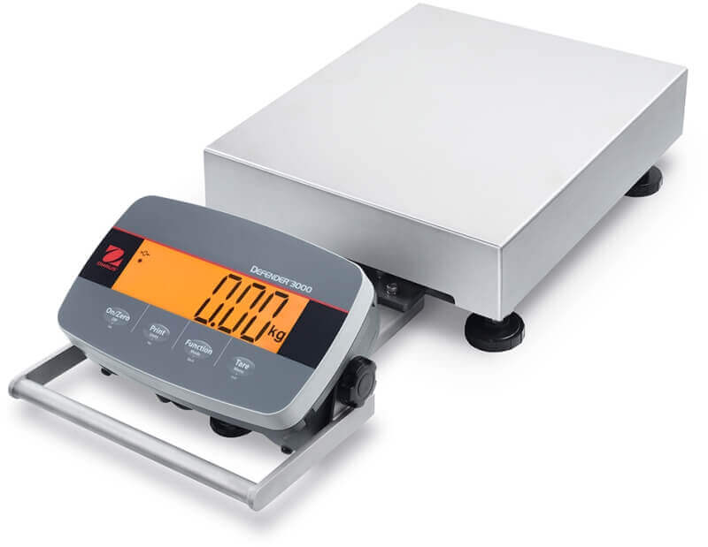 Plattformwaage Ohaus Defender 3000 Standard Low Profile (305 x 355 mm)