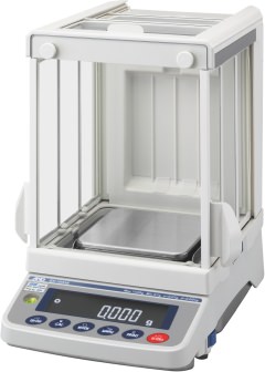 Groer Glaswindschutz fr A&D GX-A Przisionswaage