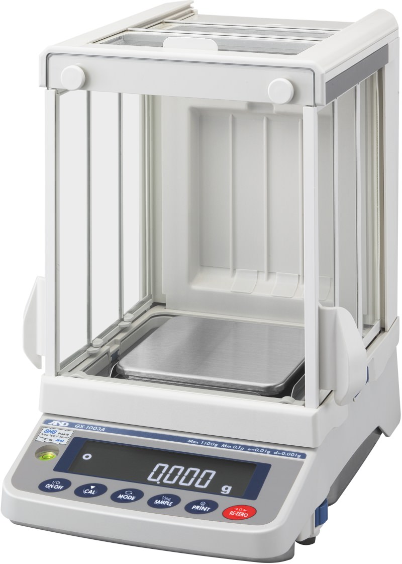 Groer Glaswindschutz GXA-10 fr Przisionswaage A&D GX-A