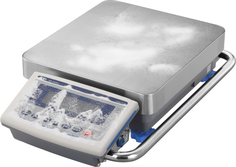 Industrie-Präzisionswaage A&D Apollo GX-L mit Schutzart IP65 Industrie-Präzisionswaage A&D Apollo GX-L Anzeigegerät