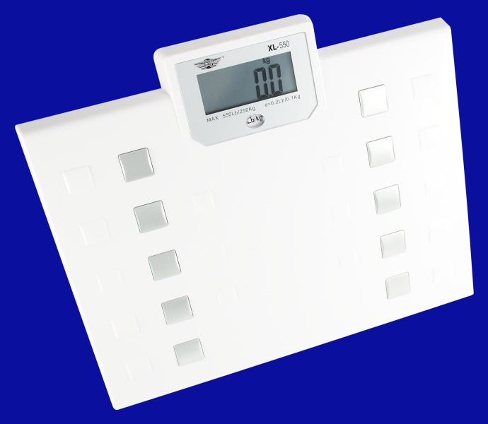 Englisch sprechende Personenwaage MyWeigh XL-550EN