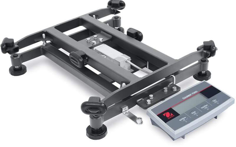 Ohaus Courier 7000-M geeichte Paketwaage: robuste Konstruktion