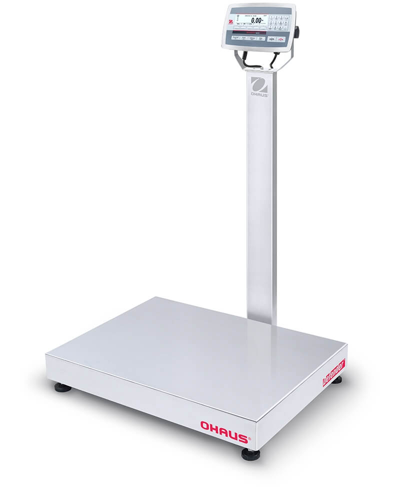 Ohaus Defender 5000-M Edelstahl (Dual Range) Plattform 800 x 600 mm Seite